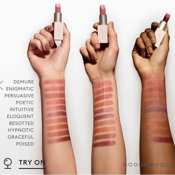 ROSE INC SATIN LIP COLOR RICH REFILLABLE LIPSTICK in Enigmatic - Picture 7 of 14